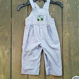 12m Smocked Tractor overall